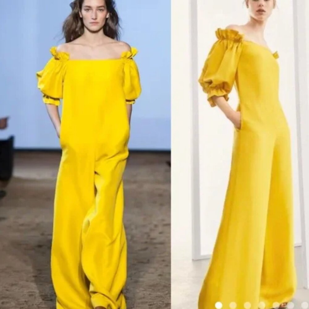 Massimo Duti Off The Shoulder Jumpsuit -NWOT RARE!